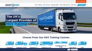 Easy As HGV: HGV Training | Courses and Jobs