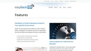 EasyBackupPro - Features