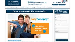 Paying Your Bond By The Month Is Easy - All Residential Real Estate