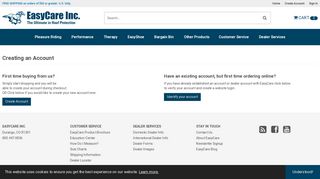 Create Account - EasyCare Inc.