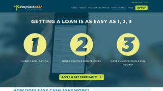 How does Easy Cash ASAP work?