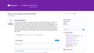 easy class sign up – Welcome to OneNote and Sticky Notes ...