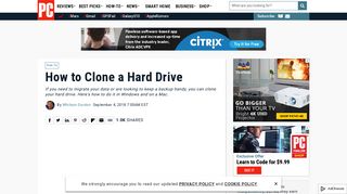 How to Clone a Hard Drive | PCMag.com