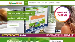 Earn Money Network: Earn Money Online in 30 seconds