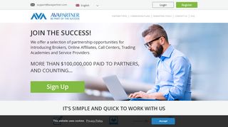AvaPartner: Forex Affiliate Program for Experts & Beginners