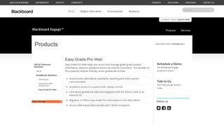 Blackboard Engage | Easy Grade Pro Web