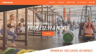 easyGym: Low Cost Gym | No Contract | Gyms Near Me