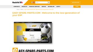 EASY-SPARE-PARTS.COM : Welcome to the new ... - Haulotte