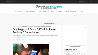 Easy Logger - A Powerful Tool for Phone Tracking & Surveillance ...