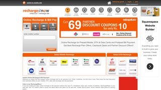 FREE Online Recharge: Mobile, DTH, Data Card & Bill Payment ...