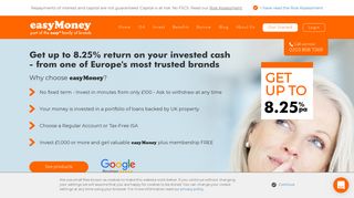 Invest with easyMoney Peer to Peer Lending backed by UK Property ...
