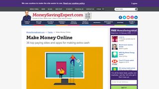 Make Money Online: Paying sites and apps for making cash - MSE
