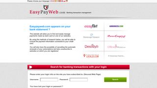 Easypayweb.com - Home