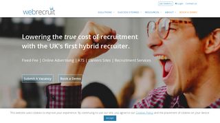 Webrecruit | Online Recruitment Solutions | Fixed-Fee Recruitment