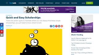 Quick and Easy Scholarships | Fastweb