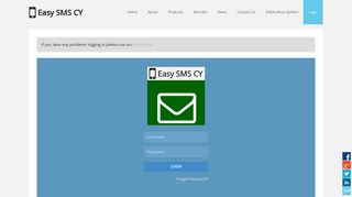 Login - Easy SMS CY