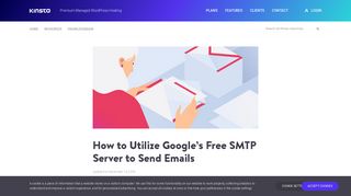 How to Utilize Google's Free SMTP Server to Send Emails - Kinsta