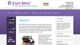 Easy Sped Tracker - Inclusion & Content Mastery Reporting