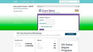 neisd-new.easysped.net - Easy Sped Tracker - NEISD - NEISD New ...