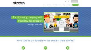 Stretch Internet: Streaming Video Provider for Live Events