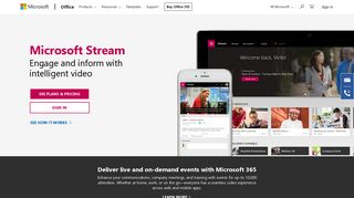 Microsoft Stream – Video Streaming Service - Microsoft Office