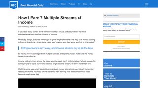 Multiple Streams of Income: How to Earn Extra Money In Your Spare ...