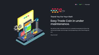 Easy Trade Coin | We are under maintenance.