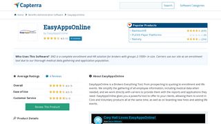 EasyAppsOnline Reviews and Pricing - 2019 - Capterra