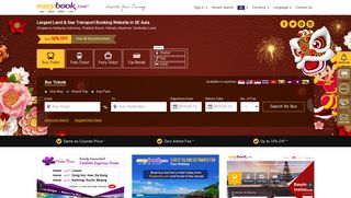 Easybook®|Book Ticket Online: Bus,Train,Ferry,Car -Largest in SEAsia