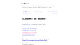 EasyBytez.com Premium – We Premium