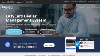EasyCars: Dealer Management Software | Automotive Solutions ...
