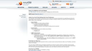 System Notice - 6950 - EasyCGI
