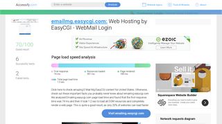 emailmg.easycgi.com — Web Hosting by EasyCGI - WebMail Login