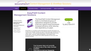 EasyFile® Content Management Solutions | Scanpoint