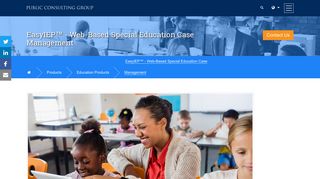 EasyIEP™ - Web-Based Special Education Case Management - PCG ...