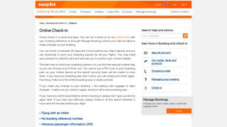 Check-in | easyJet