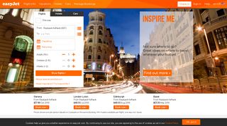 Book direct for our guaranteed cheapest prices | easyJet.com