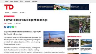 easyJet eases travel agent bookings - Travel Daily Media
