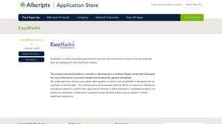 Easy Markit | allscriptsstore.cloud.prod.iapps.com