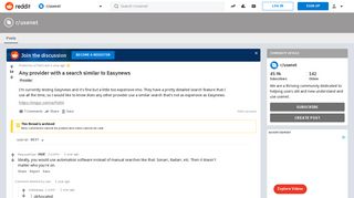 Any provider with a search similar to Easynews : usenet - Reddit