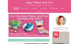 Easy Peasy and Fun - Crafts for Kids, Coloring pages, How to Draw ...