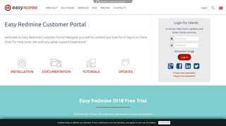 Customer Portal - Easy Redmine