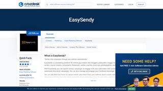 EasySendy Reviews, Pricing and Alternatives | Crozdesk