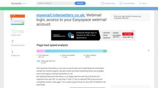Access myemail.internetters.co.uk. Webmail login, access to your ...
