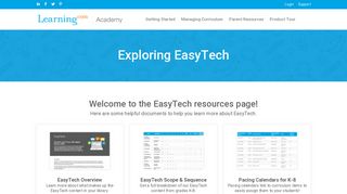 EasyTech | Learning.com Academy