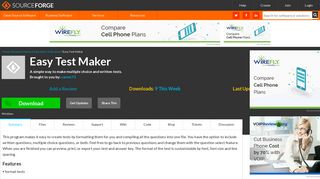 Easy Test Maker download | SourceForge.net