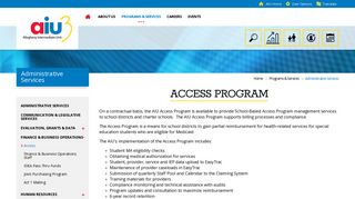 Administrative Services / Access - Allegheny Intermediate Unit