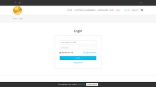 Login Mining cryptocoins made the easy way - EasyMiner