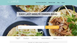 Eat at Home - A Complete Recipe Resource for Busy Moms