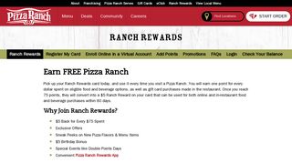 Ranch Rewards | Pizza Ranch